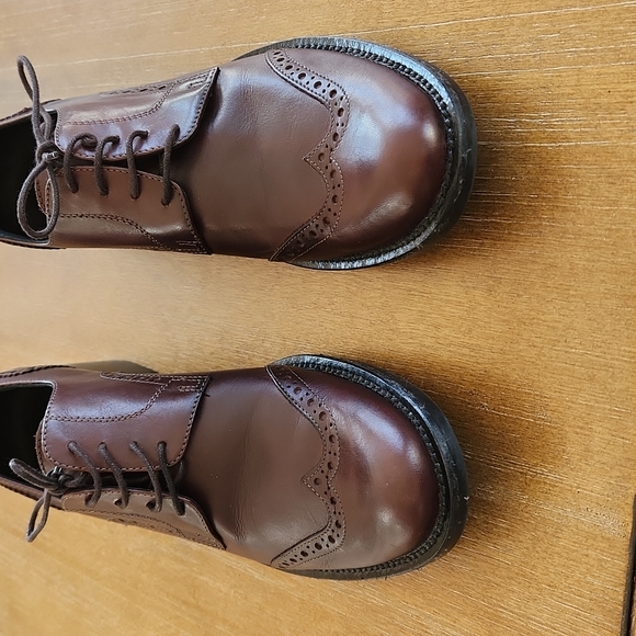 NEW LAVORAZIONE ARTIGIANA SUNDANCE LEATHER OXFORDS - Picture 2 of 16
